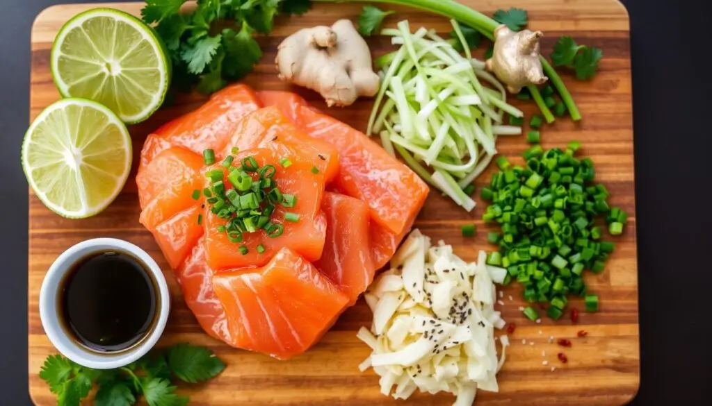 Salmon Poke Marinade Ingredients