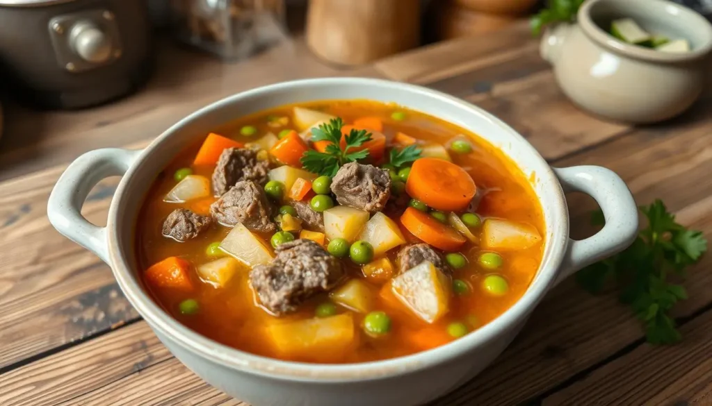 easy vegetable beef soup