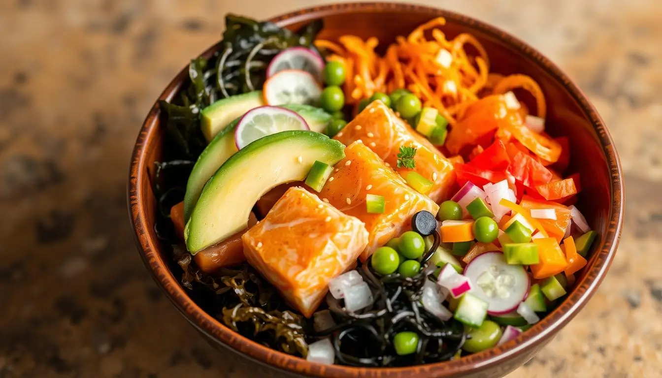 salmon poke