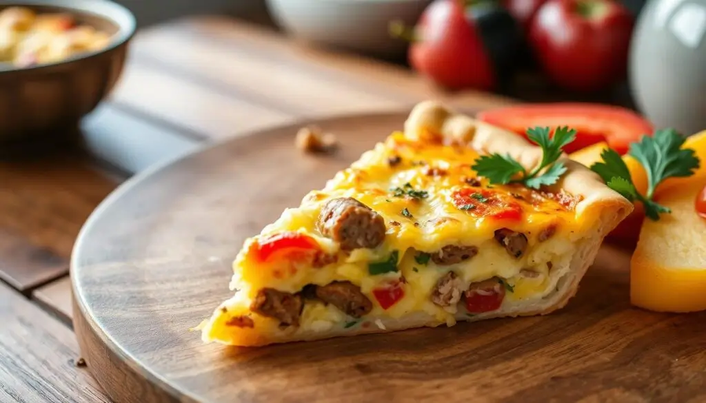 sausage quiche